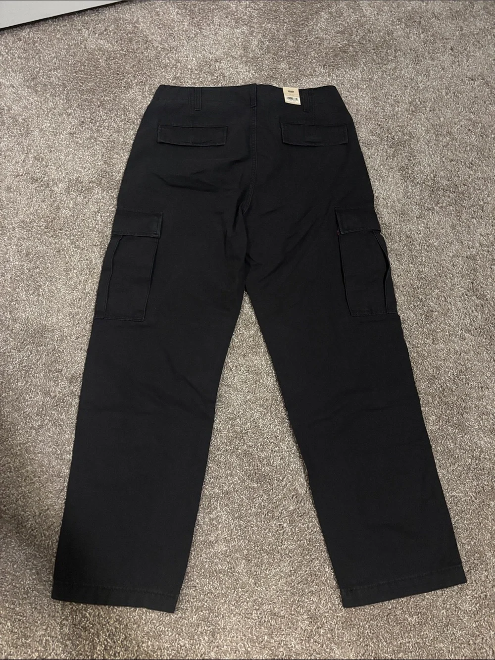Levi's Men's Black Cargo Utility Pants